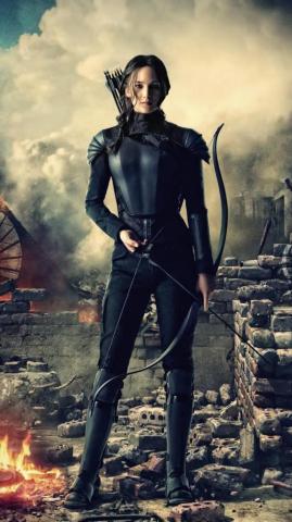 The Hunger Games Mockingjay Part Phone Wallpaper