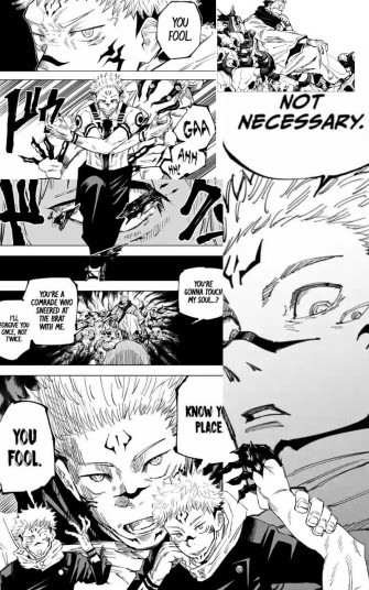 Ryomen Sukuna From Jujutsu Kaisen Anime Wall Art