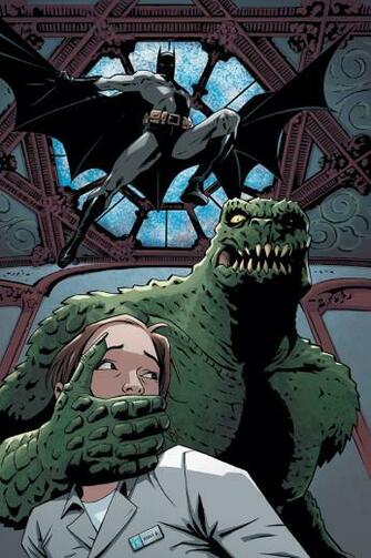 Killer Croc I4 Drawns Cartoons Wallpaper For iPhone