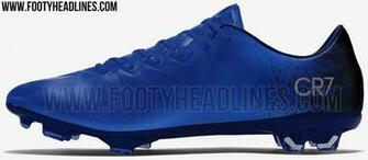 Blue Nike Mercurial Vapor X Cristiano Ronaldo Boots