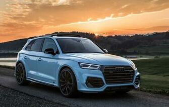 Wallpaper Sunset Audi Crossover Abbot Widebody Sq5