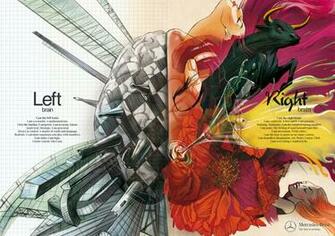 The Left And Right Brain Wallpaper
