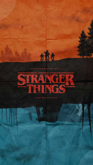 Stranger Things iPhone Wallpaper