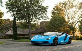 Blue Lamborghini Centenario HD Wallpaper Background Image