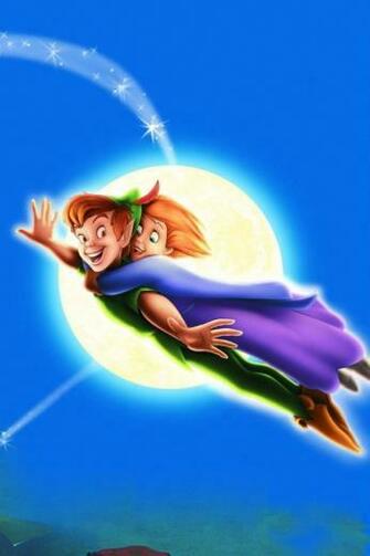 Peter Pan iPhone Ipod Touch Android Wallpaper Background