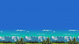Pixel Nature Wallpaper