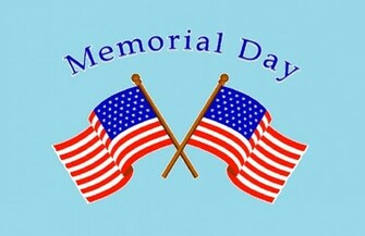 Memorial Day Flags Wallpaper