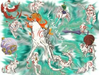 Okami Amaterasu Wallpaper