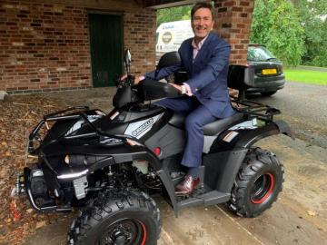 Two Wheel Centre On Happy Customer Kevin Having His