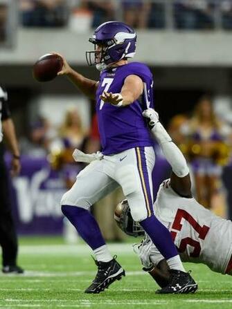 Vikings Qb Case Keenum Named To Pff Preseason Week Team