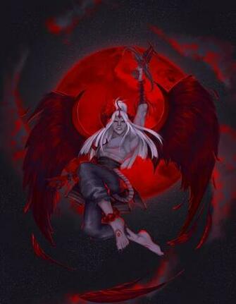 Bloodmoon Aatrox Blood Moon Fanart HD Wallpaper
