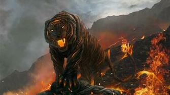 Fire Lava Volcano Wallpaper And Image Pictures