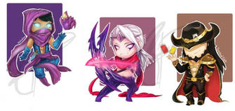 Lol Chibi Set By Kinjy Dizp35