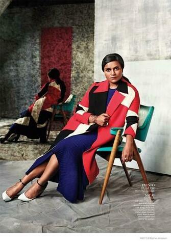 Mindy Kaling Image In Instyle September