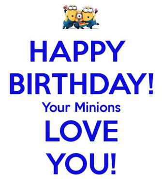 BirtHDay Events Happy Minions Wallpaper Minion