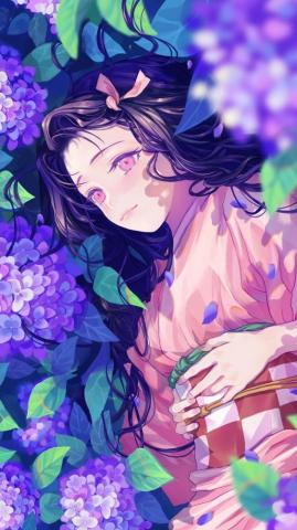 Nezuko Kimetsu No Yaiba Anime 4k Wallpaper