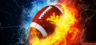 Wvu Football H2o Fire By Wretchedvoid