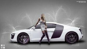 Audi Girl Wallpaper