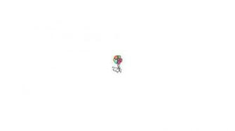 Balloons White Background Wallpaper