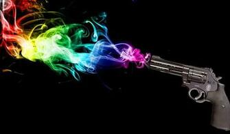 Rainbow Smoke HD Wallpaper Desktop
