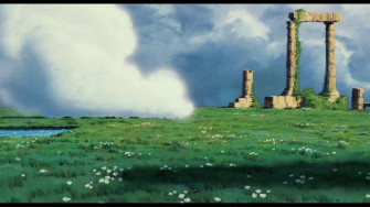 High Resolution Laputa Castle In The Sky HD Wallpaper