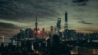 Shanghai Wallpaper Top Background