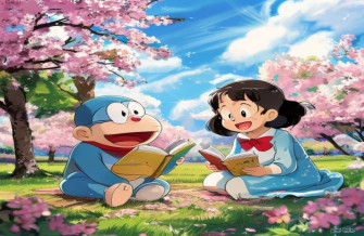 Nobita And Shizuka Wallpaper
