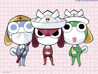 Keroro Gunso Sgt Frog Trio Wallpaper
