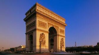 Arc De Triomphe Travel Wallpaper HD