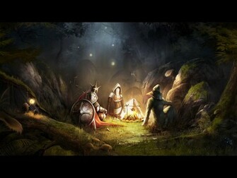 Campfire Trine Wallpaper Jpg