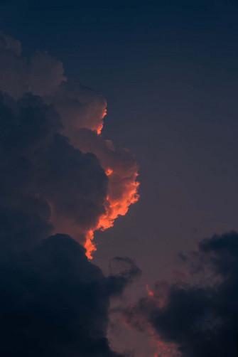 Aesthetic Clouds Picture Wallpaper
