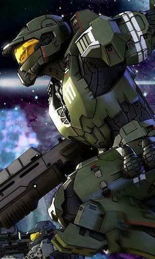 Bigger Halo Live Wallpaper For Android Screenshot