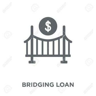 Bridging Loan Icon Design Concept From