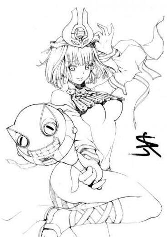 Queen S Blade Menace Fanart By Lampstudio