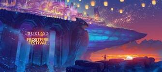 Duelist Frostfire Festival Wallpaper Duelyst Video Games