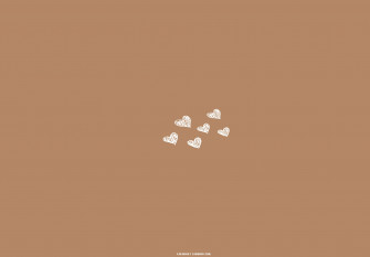 Brown Aesthetic Wallpaper For Laptop Scratch Hearts Fab