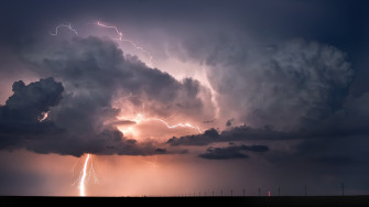 Pin Wallpaper Thunderstorm Lightning Rain