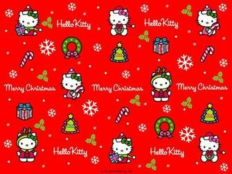 Background Hello Kitty Christmas Wallpaper