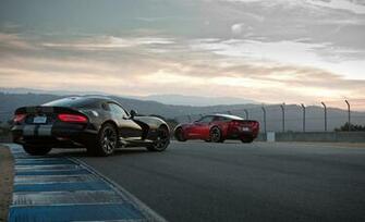 Srt Viper Gts And Chevrolet Corvette Zr1 Photo