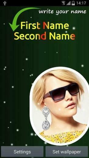 My Name Live Wallpaper For Android