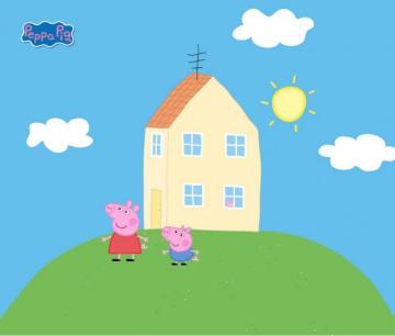 Alejandra Cobos Susrez On Peps Pig Party Peppa House