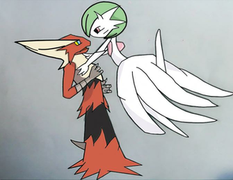 Mega Blaziken And Gardevoir By Yougrover