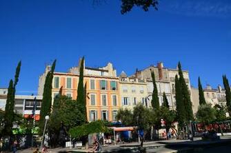 City Street In Marseille France Wallpaper And Image