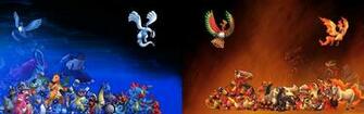Pokemon Groudon Vs Kyogre Wallpaper