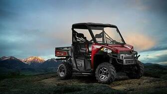 Polaris Ranger Xp Eps Sunset Red Le Utv Features HD Wallpaper