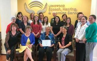 Csd Department Honors Longtime Supporter Longwood University