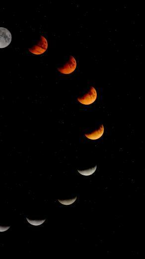 Wallpaper Moon Phase Eclipse Cycle