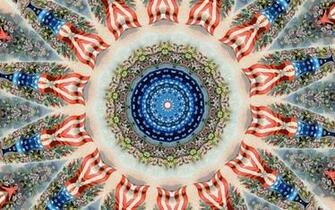 July 4th Kaleidoscope High Quality And Resolution