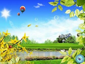 Summer Fantasy Landscape Picture Wallpaper In Resolution