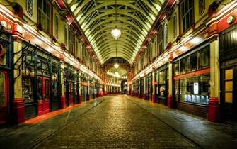Desktop Wallpaper World England Streets Of London At Night
